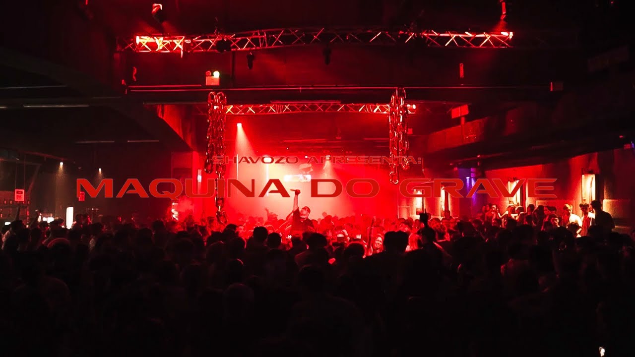 Shavozo | MAQUINA DO GRAVE 📟 VOL.3 (Live Lisboa) | BRAZILIAN FUNK