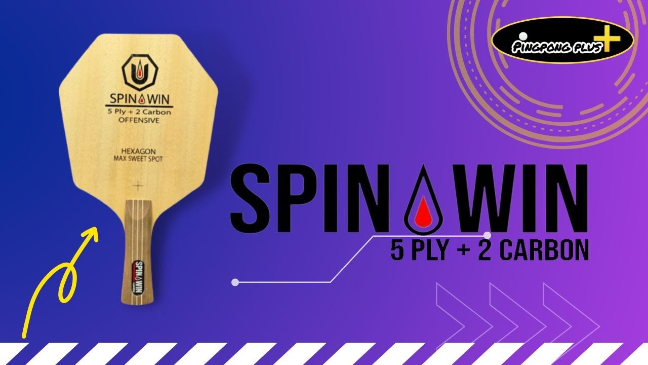 Spinwin Hexagon Carbon || Cybershape Version || MAX SWEET SPOT