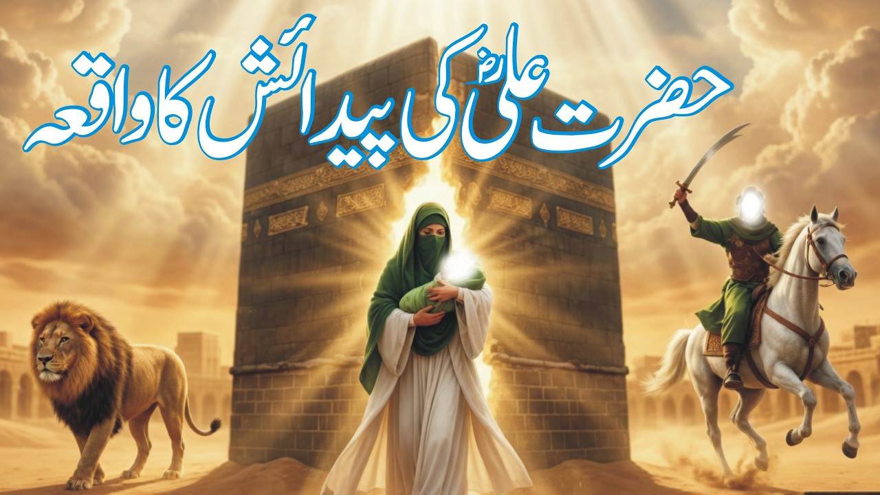 Hazrat Ali RA ki paidaish ki waqia I Islami Waqiat