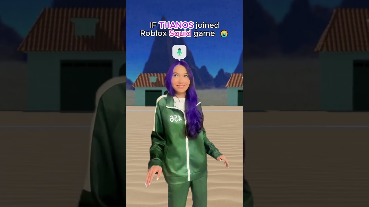 ЕСЛИ Танос присоединился к игре Roblox SQUID...☠🔴 #roblox #robloxshorts