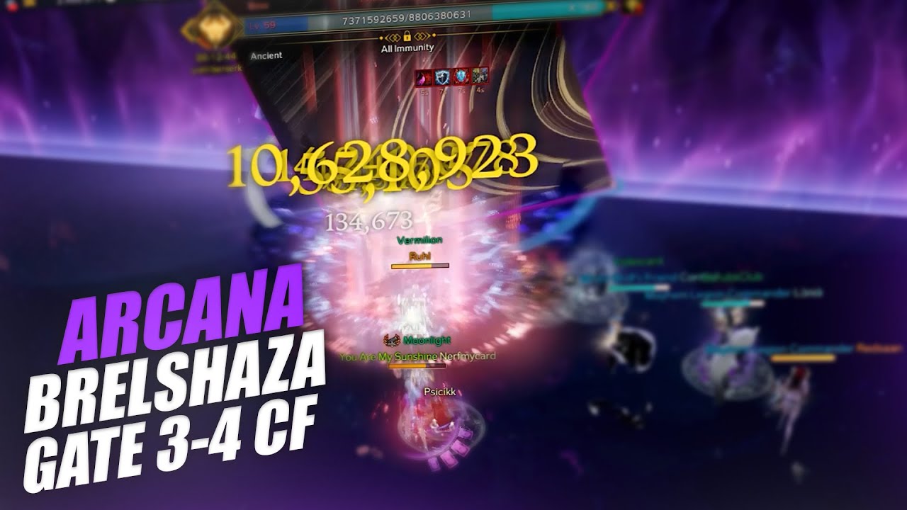 1500ilvl 116 Emperor ARCANA Brelshaza Gate 3-4 Cruel Fighter | Lost Ark: PvE