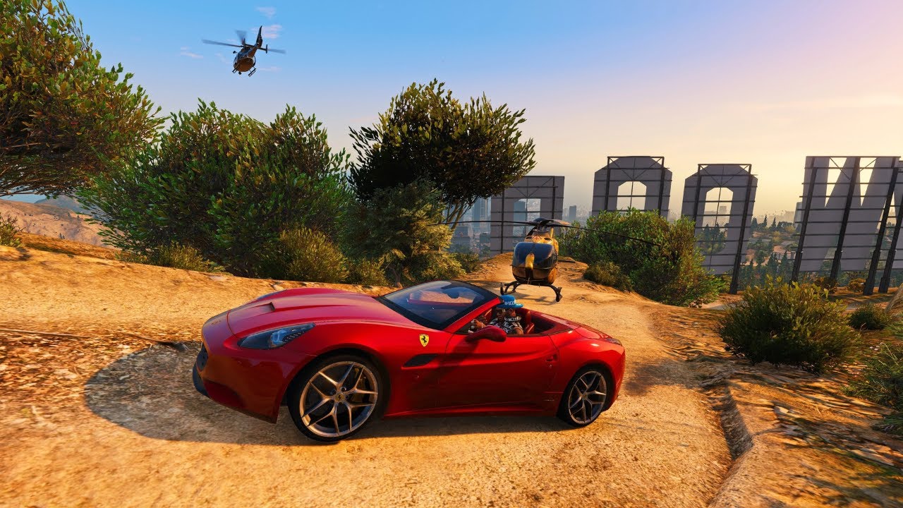 GTA5 PC MOD CARS MOTORBIKE GAMEPLAY