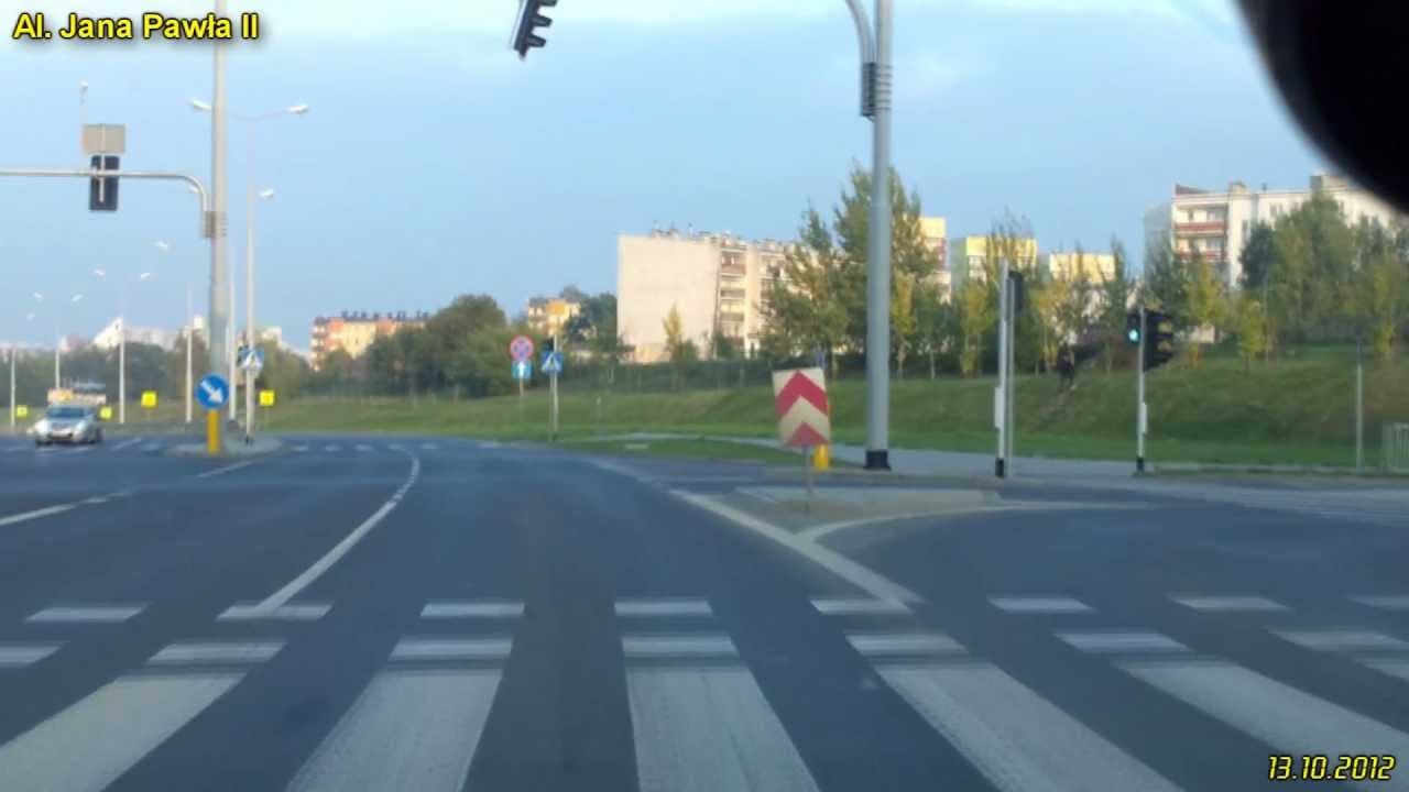 Lublin: Al. Jana Pawła II - al. Unii Lubelskiej