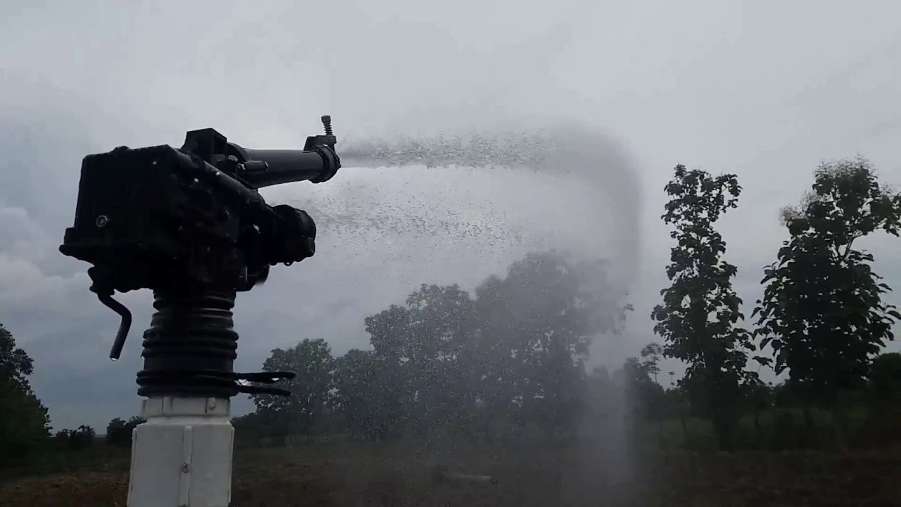 Rain gun sprinkler irrigation system - Sprinkler irrigation for pepper