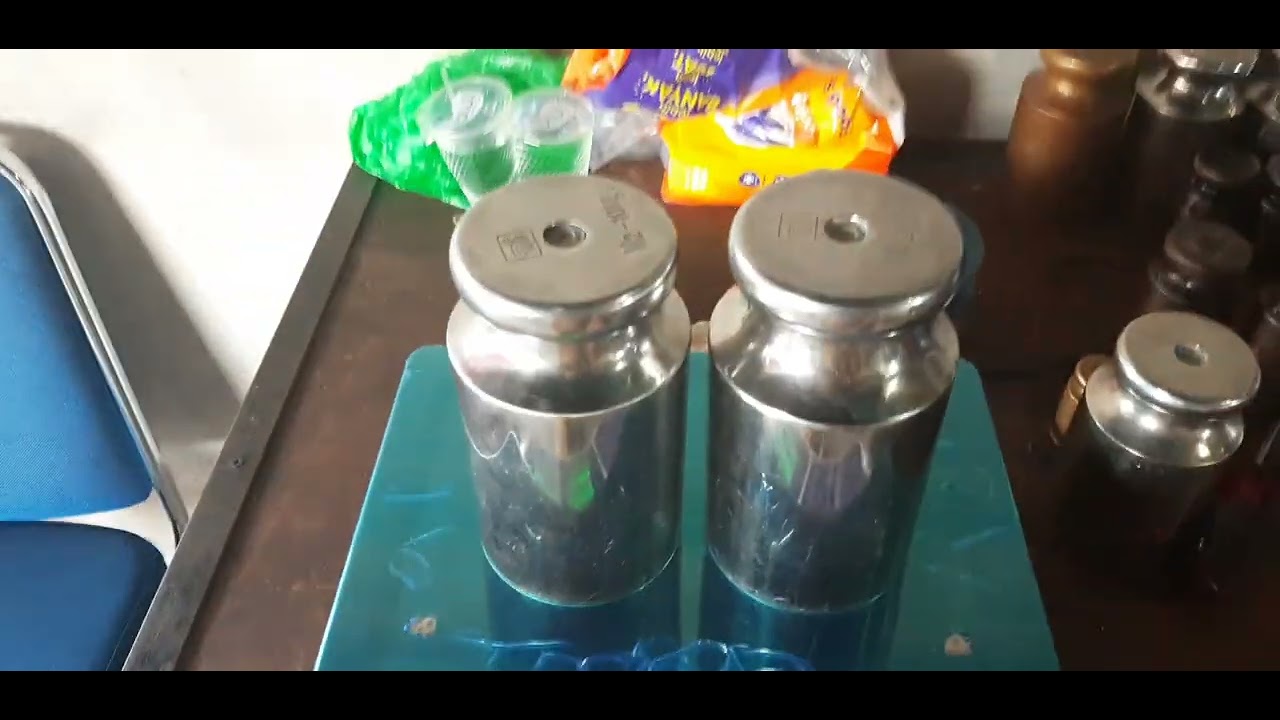 Kalibrasi timbangan Merk AXLO 40 kg / 200 g
