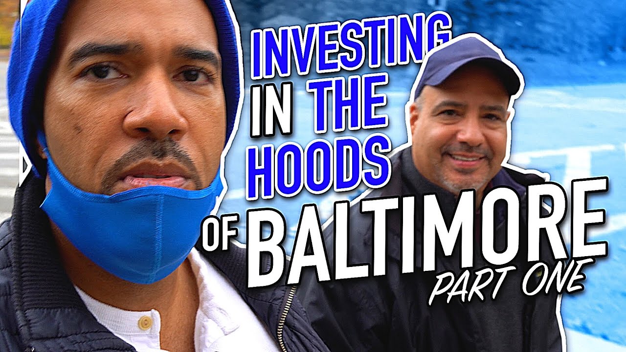 Investing in Baltimore real estate auction in the hood-Row houses Pt 1
