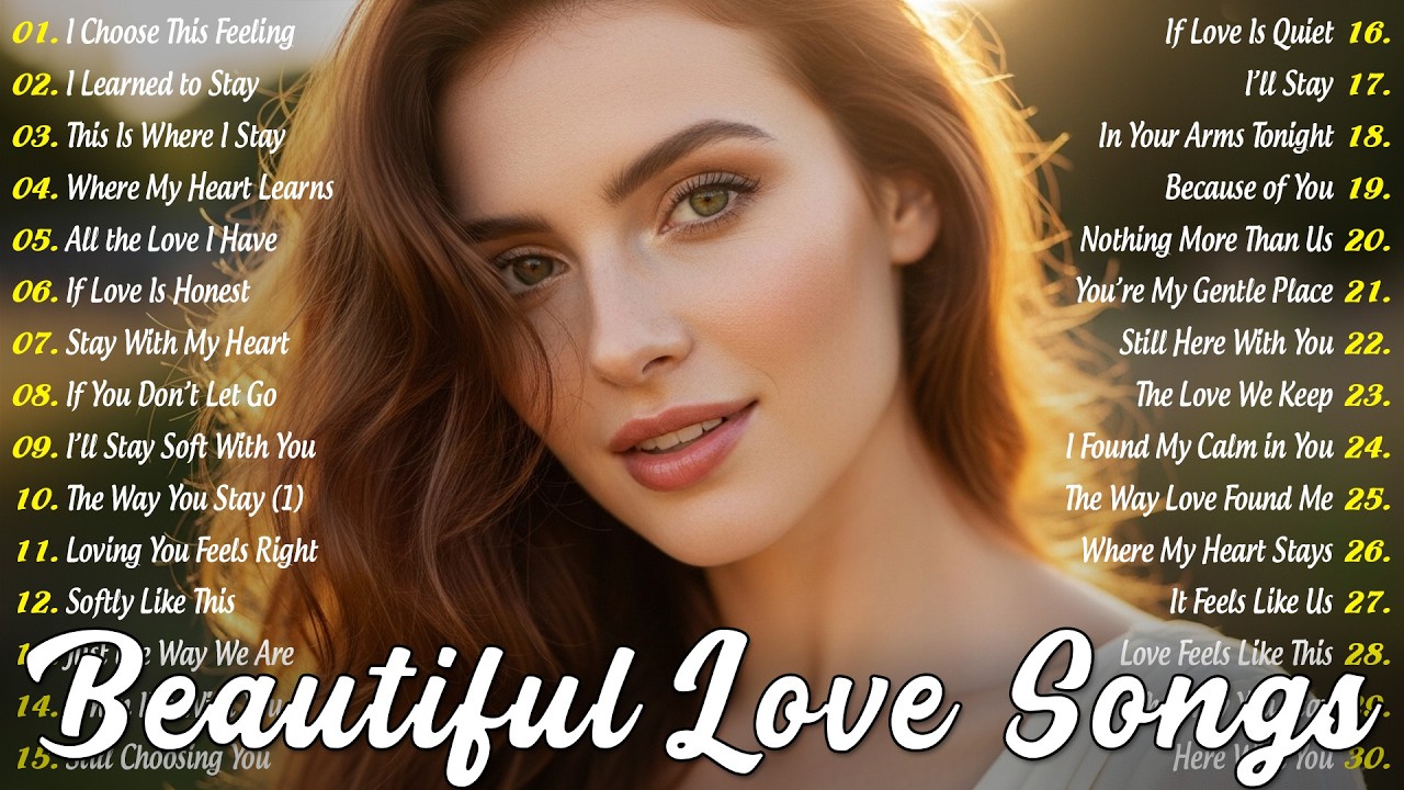 Romantic Ballads 2026 💗 Beautiful Love Songs Collection | Emotional Relaxing Music Playlist