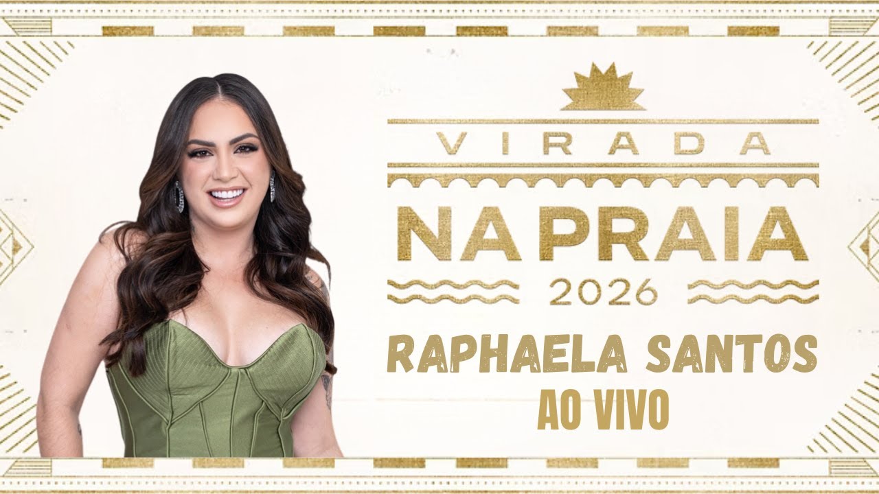 Raphaela Santos na VIRADA NA PRAIA 2026 em Recife  | #PortalTirandoonda #AoVivo