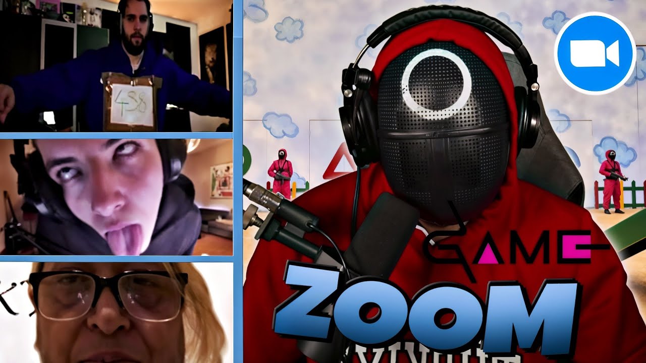 SQUID GAME im ZOOM MEETING..