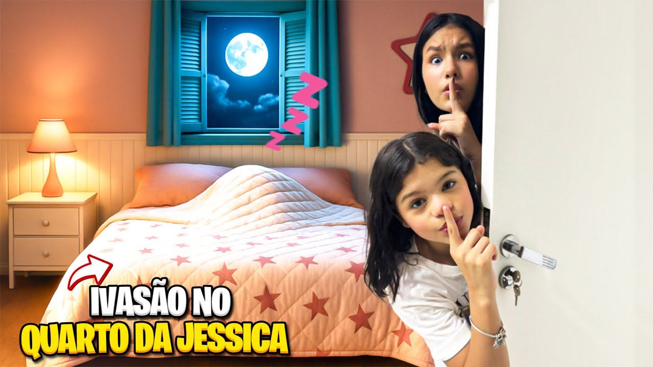 INVASÃO NO QUARTO NOVO DA JÉSSICA SOUSA ft. @manuefamiliaa @JessicaSousaefamilia 