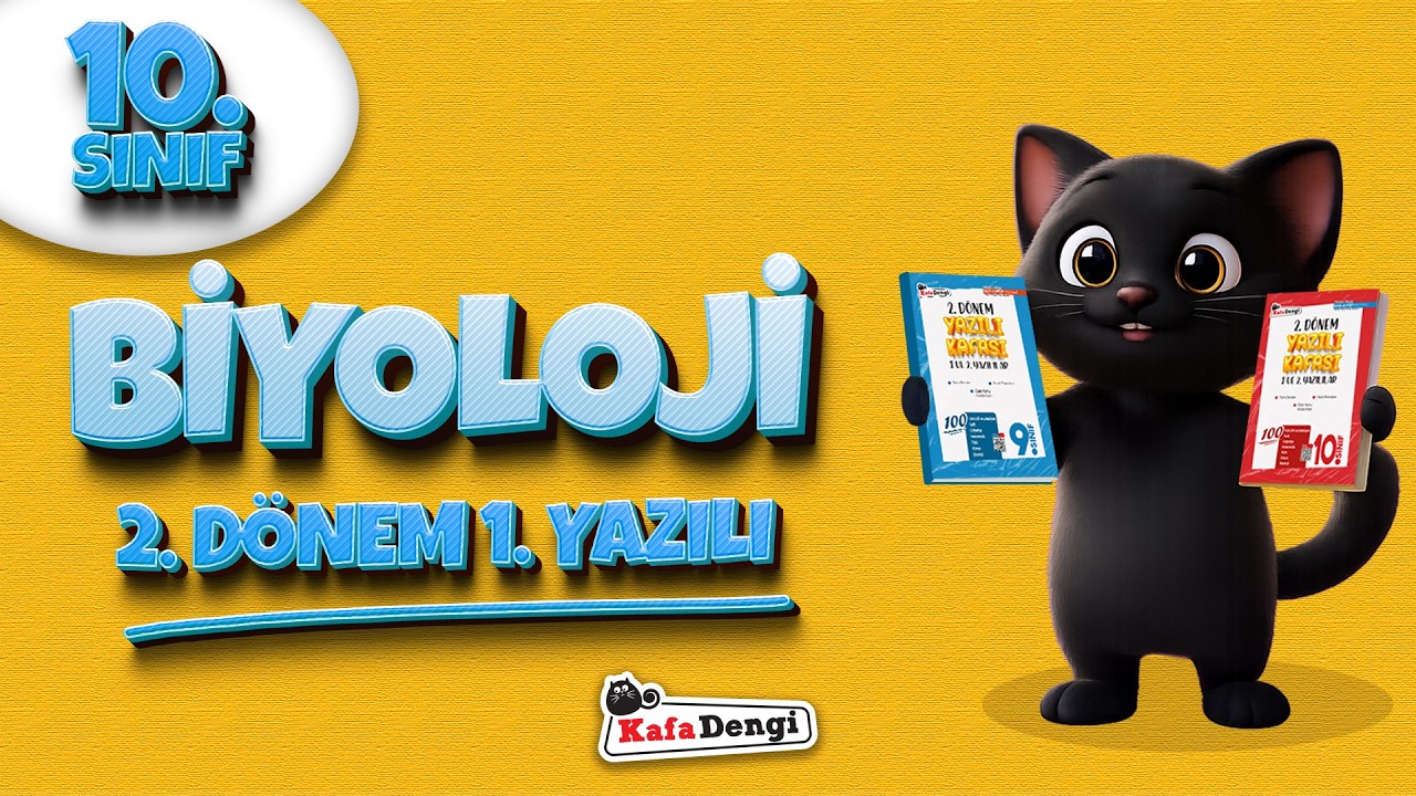 10. Sınıf Biyoloji - 2. Dönem 1. Yazılı Kampı #2026