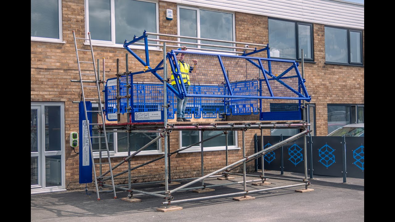 STAY-SAFE HD Mesh Loading Bay Gate