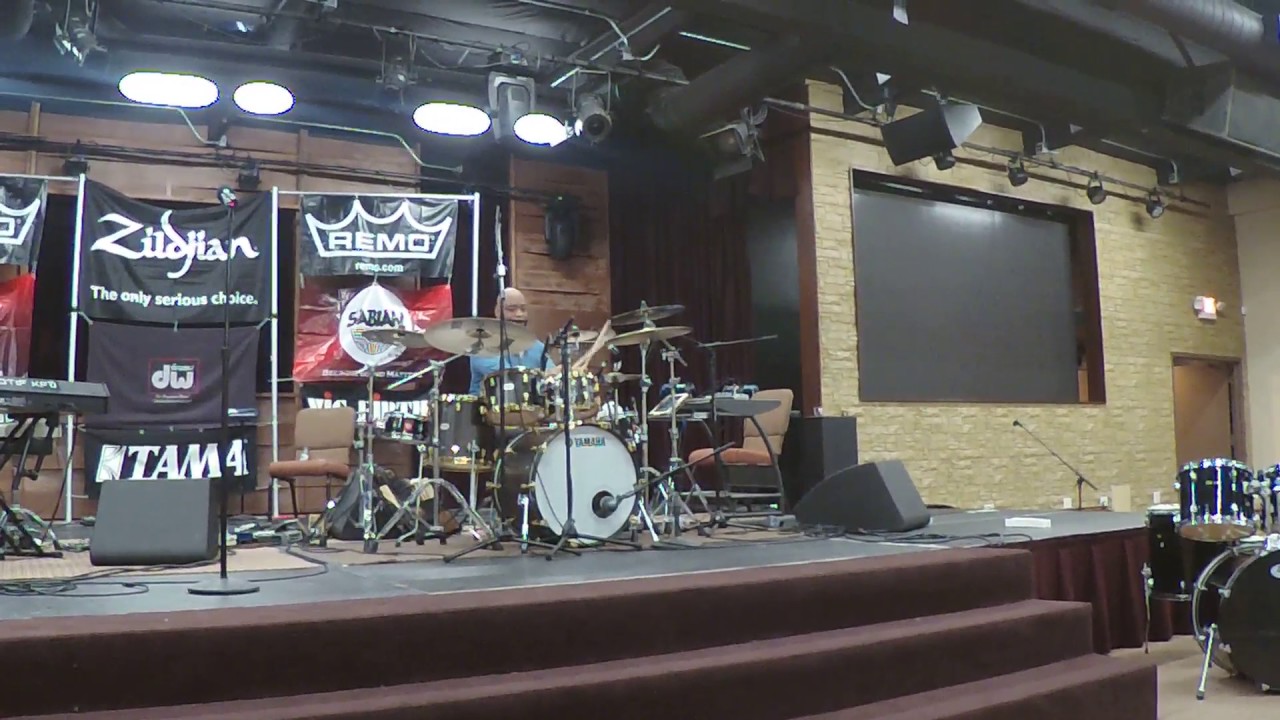 Calvin Rodgers at Mia Drum Clinic Part 4