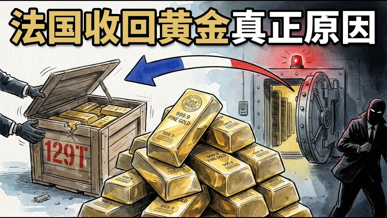 偷偷搬走129噸黃金？法國從美國收回所有黃金的真正原因