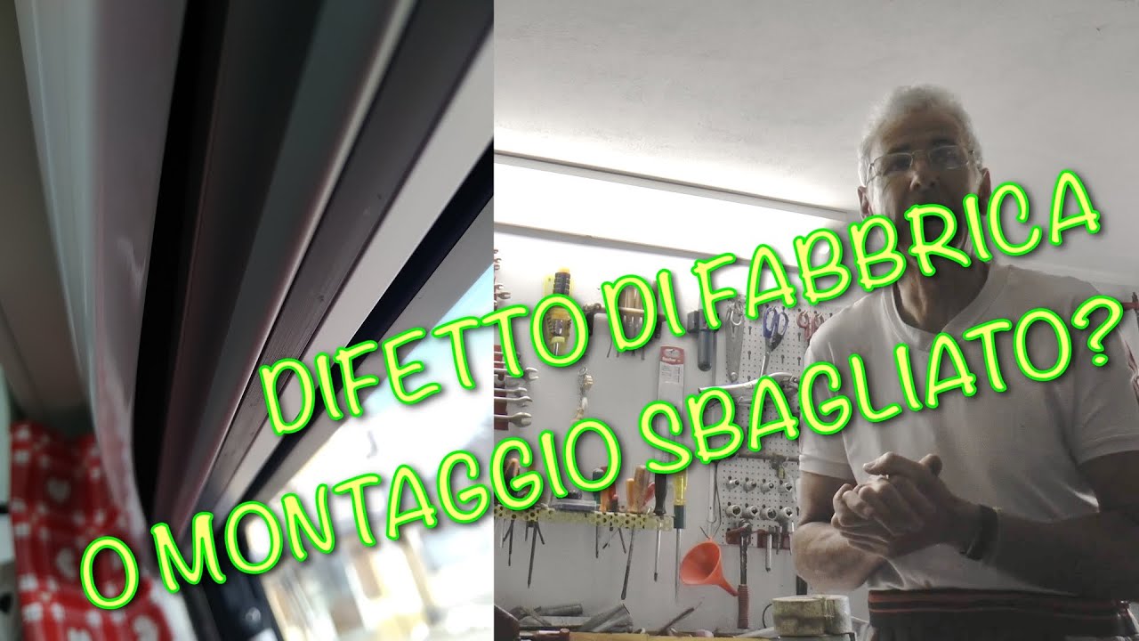 Cornice della finestra Dometic Seitz deformata: la smontiamo per capire perché