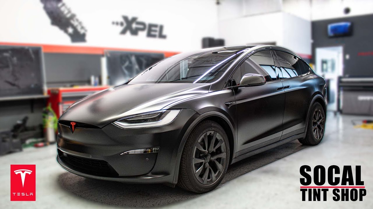 2022 Tesla Model X Full Xpel Ceramic Tint (Full Installation Video)