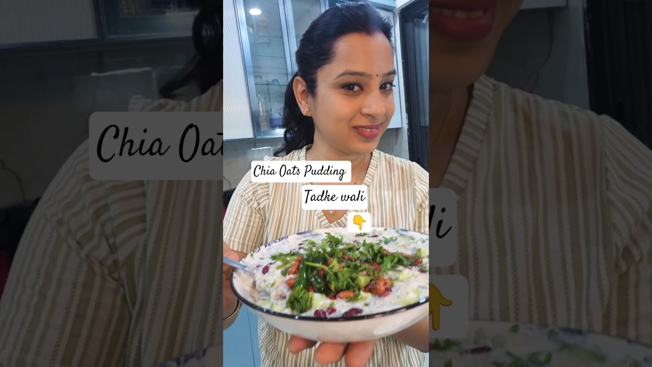 5-Minute Chia Oats Pudding That Tastes Like Magic #shorts