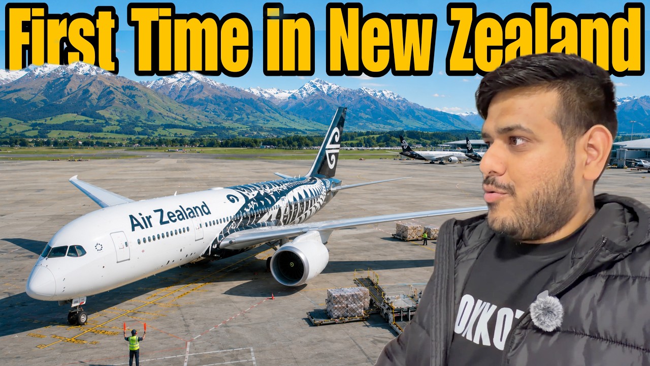 India 🇮🇳 To Auckland, New Zealand 🇳🇿 - Visa, Flight, Sim |NZ Road Trip| #EP-1