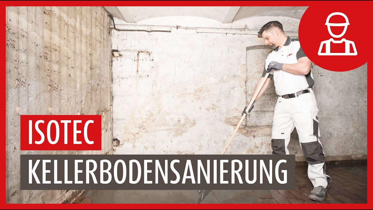 Kellerbodensanierung im Detail | Schutz vor aufsteigender Feuchtigkeit