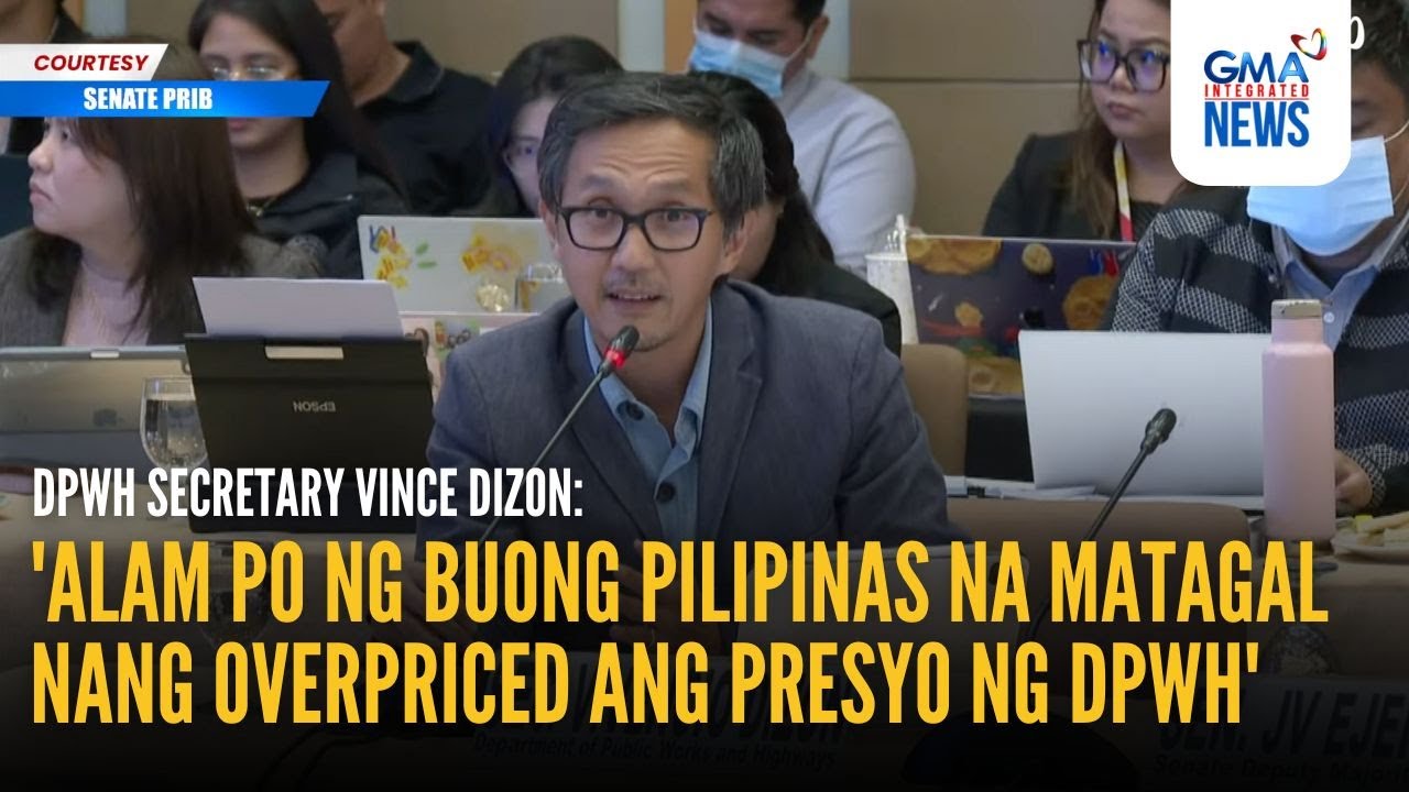 DPWH Sec. Dizon, humarap sa sa ikalawang araw ng Bicam matapos...| GMA Integrated News