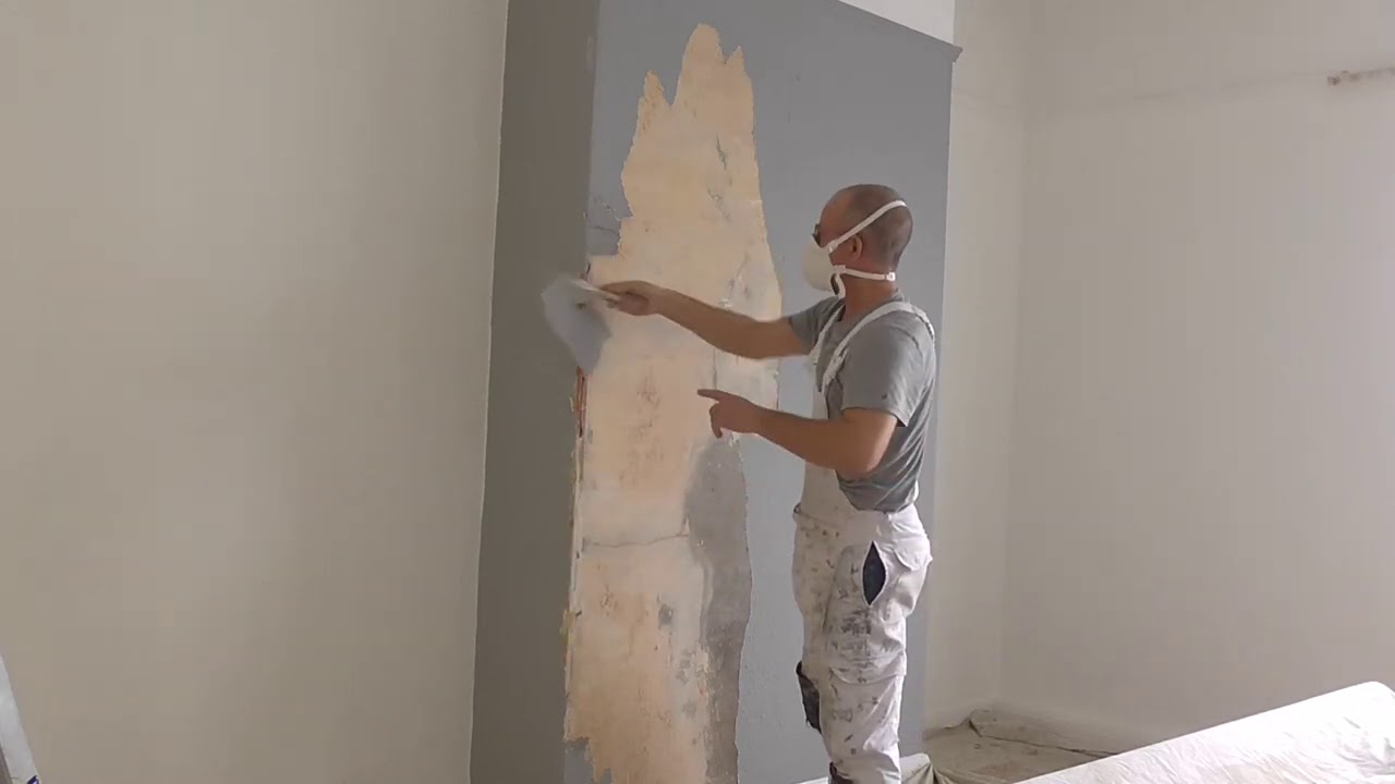 Woodchip Wallpaper Dry Stripping