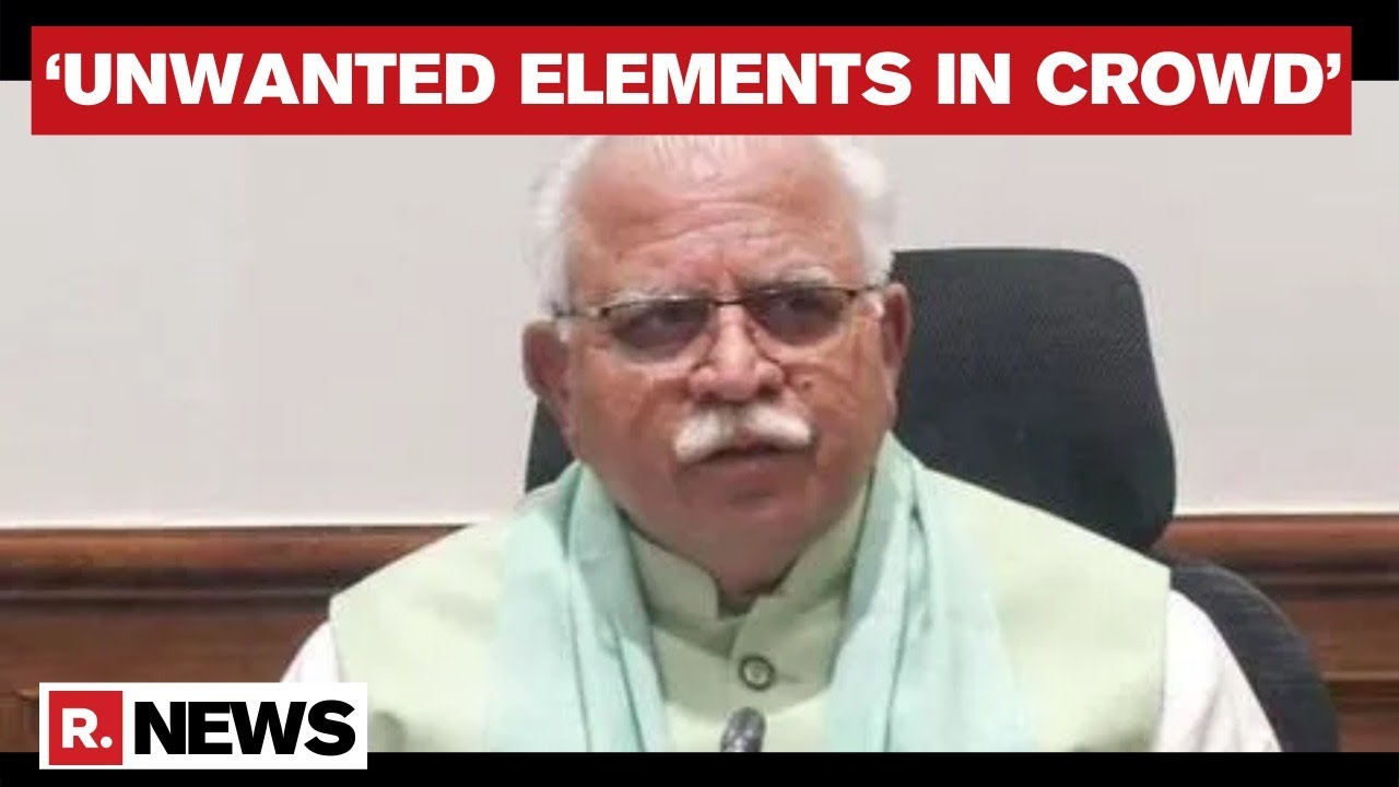 Farmers&rsquo; Protest: Haryana CM Manohar Lal Khattar Alleges Role Of Khalistan In Agitation