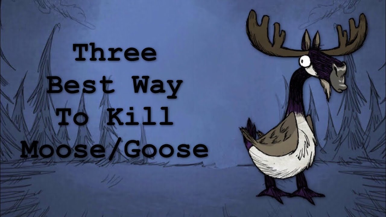 Three Best Ways To Kill Moose/Goose