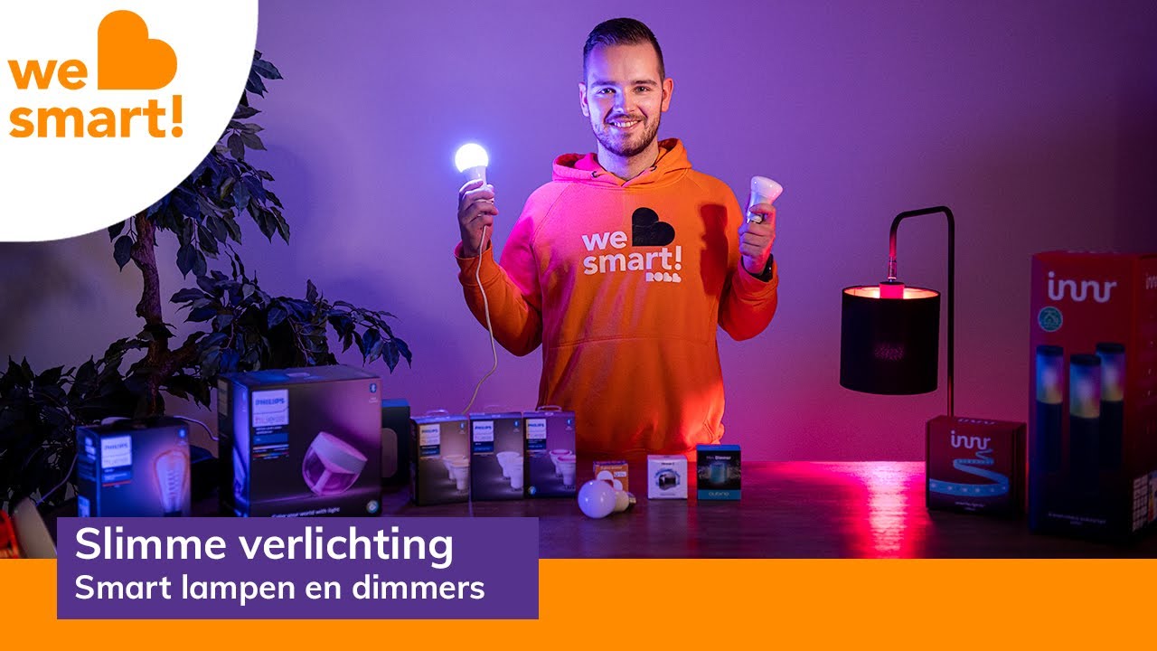 Slimme verlichting | Smart lampen en smart dimmers | We Love Smart!