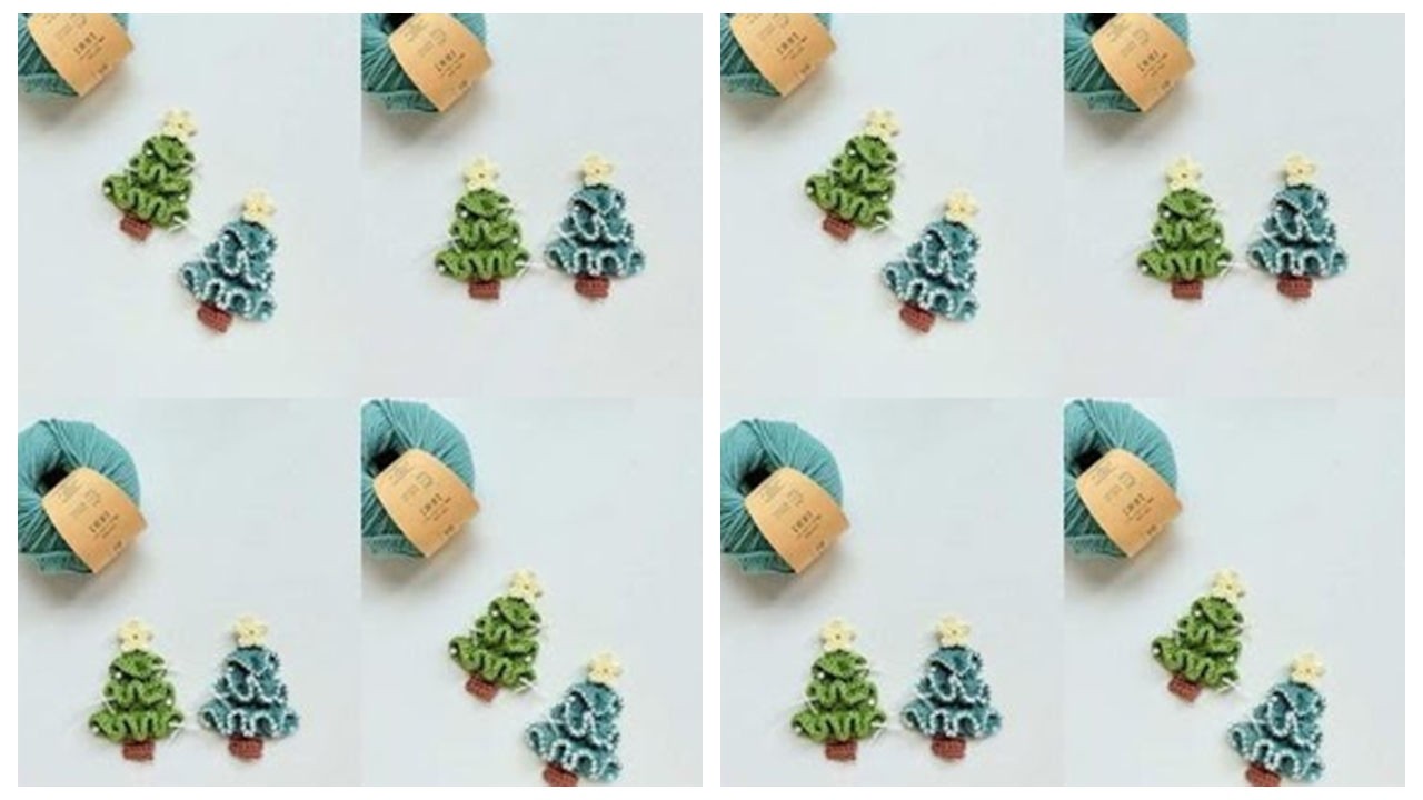 Ballet Christmas Tree Crochet Tutorial 2.5mm Needle