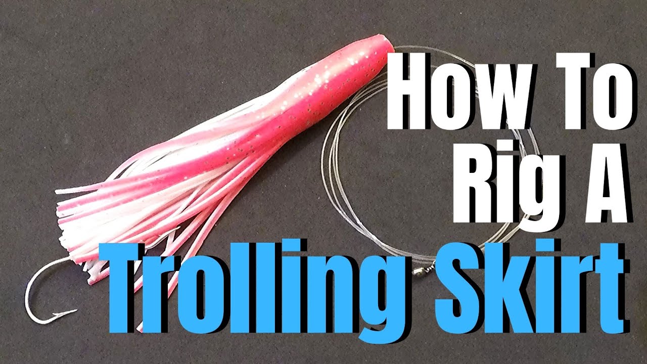 How to rig a TROLLING SKIRT | Best Fishing Lures