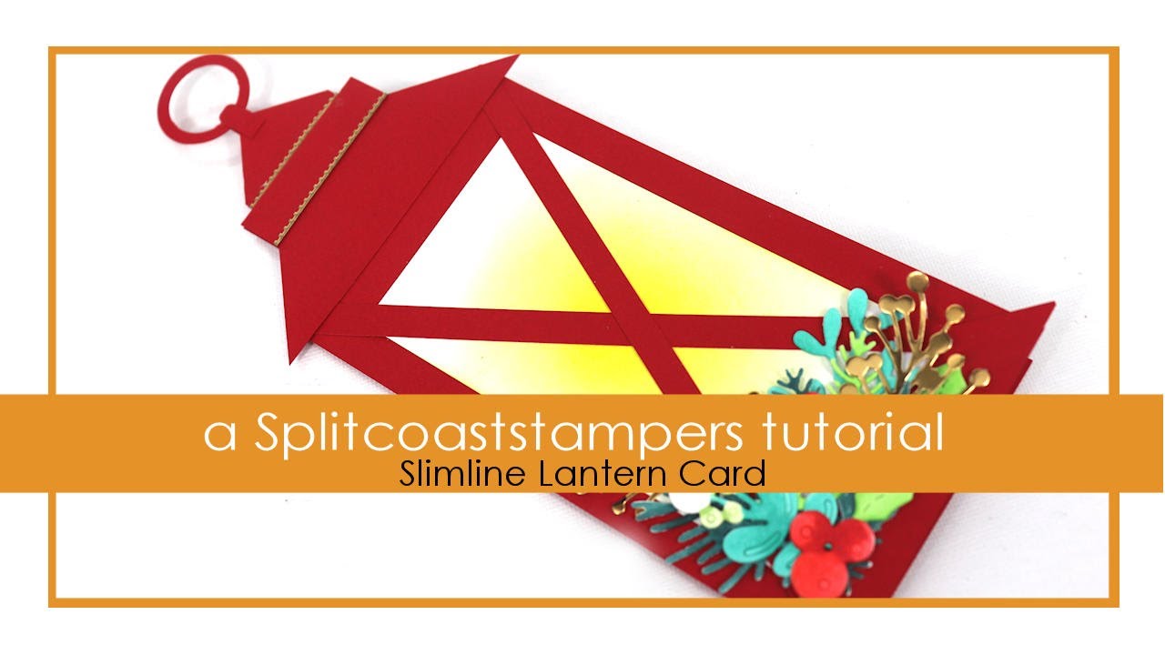 Slimline Lantern Card
