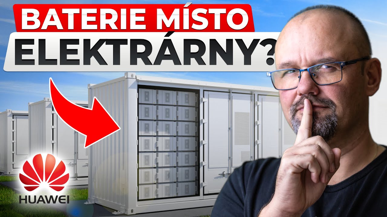 Baterie je levněj&scaron;&iacute; než diesel gener&aacute;tor! Rozhovor s Huawei expertem o BESS | BACINA.TV