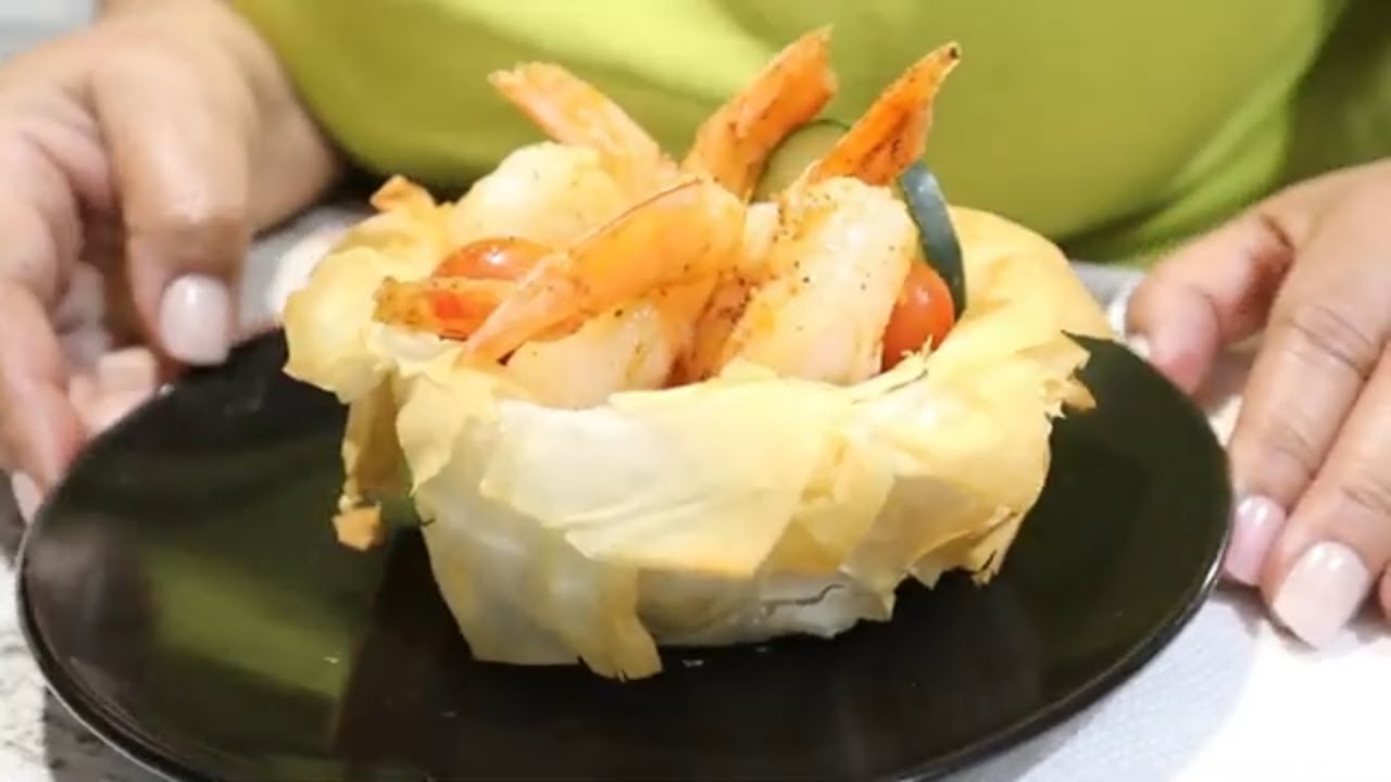 Shrimp Salad Served in a Bread Bowl and a Quick Stop at Restaurant Depot