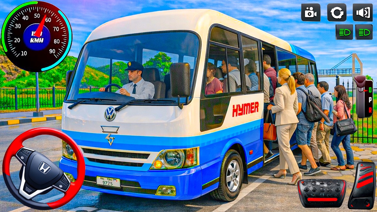 Van Simulator ZT Game: Ultra realistic Vietnam Mini bus simulator 2026 game - van android gameplay
