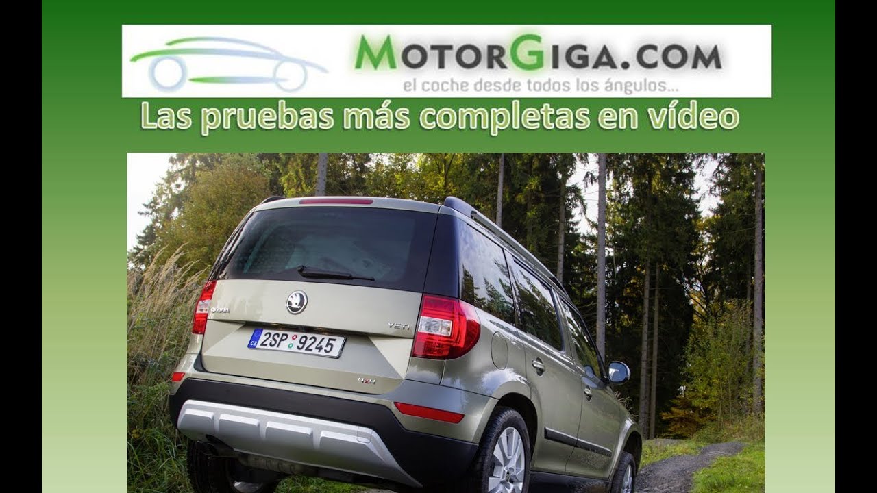 Skoda Yeti 2014 analisis plazas posteriores maletero