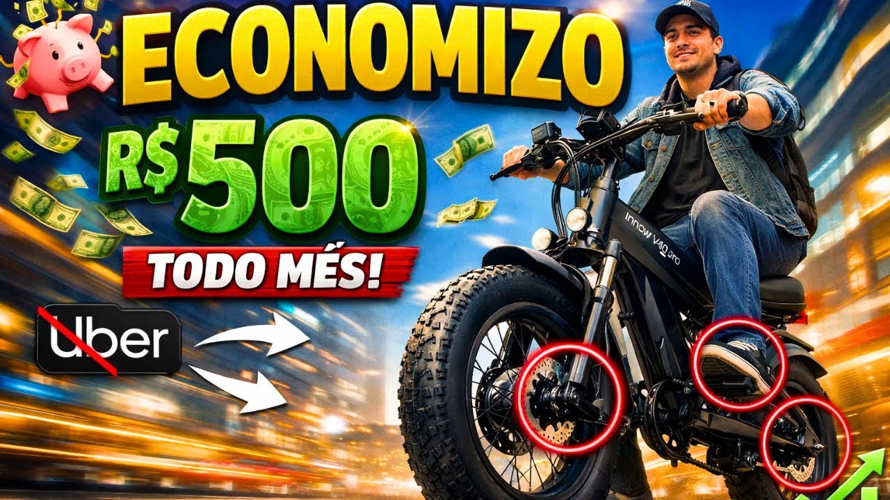 Bicicleta Elétrica Inow V40 PRO: Review HONESTO da Melhor Bike Elétrica! [ATUALIZADO]