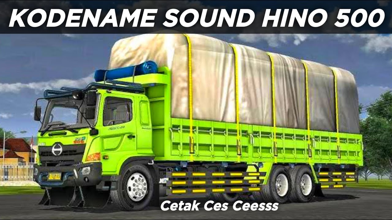 BUSSID V4.4.1 KODENAME SOUND HINO 500