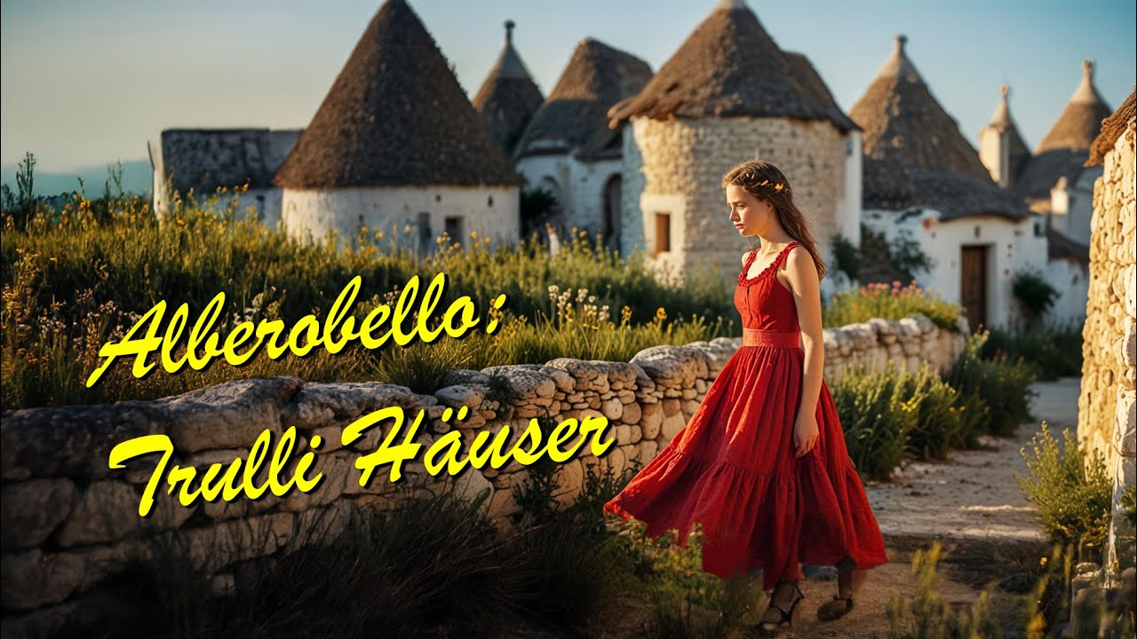 Trulli Häuser - Wahrzeichen Apuliens (Alberobello) - Traditionelle Steinbaukunst der Extraklasse