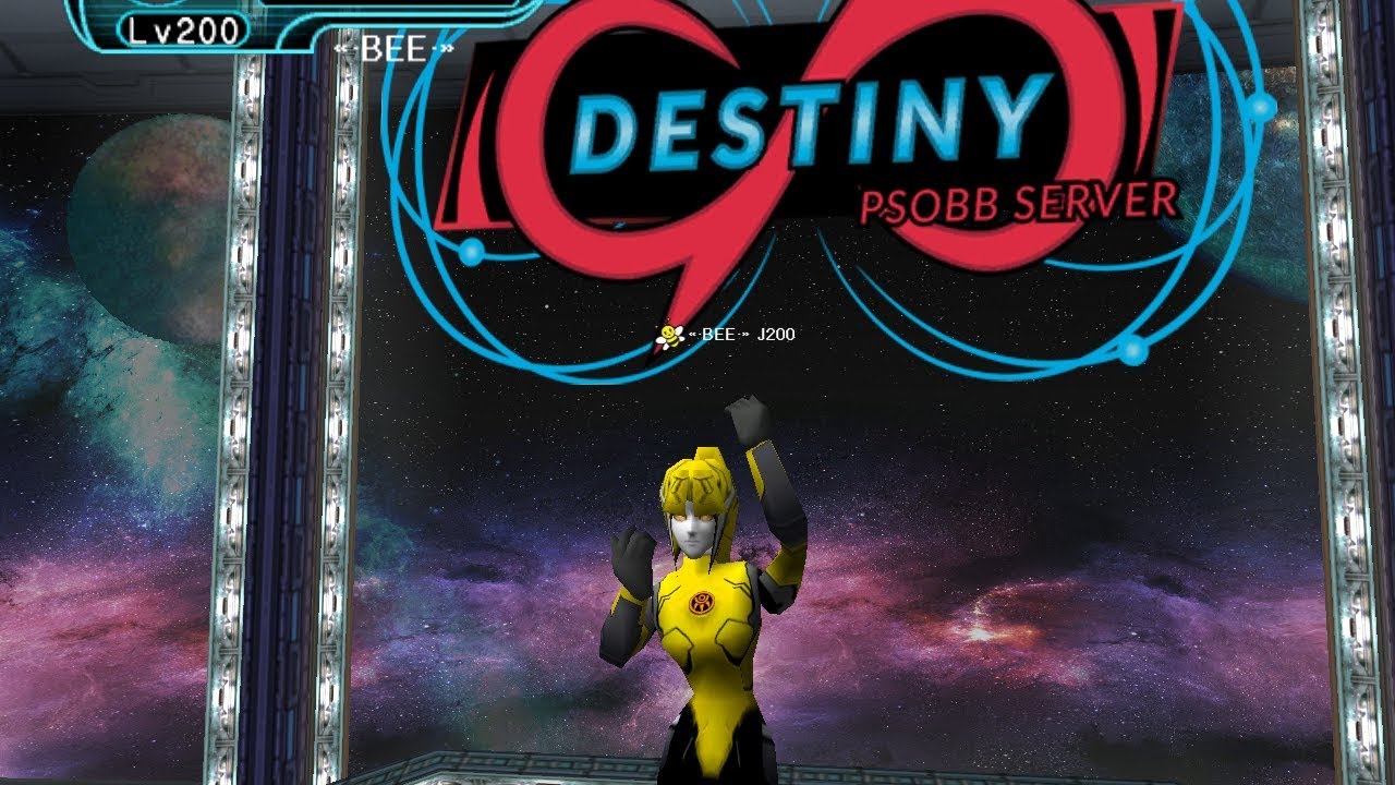 ★Hitting level 200 in Destiny PSOBB!★