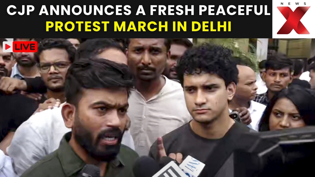 CJP Protest 2.0 LIVE : Peaceful Delhi March Announced for September 5 From India Gate