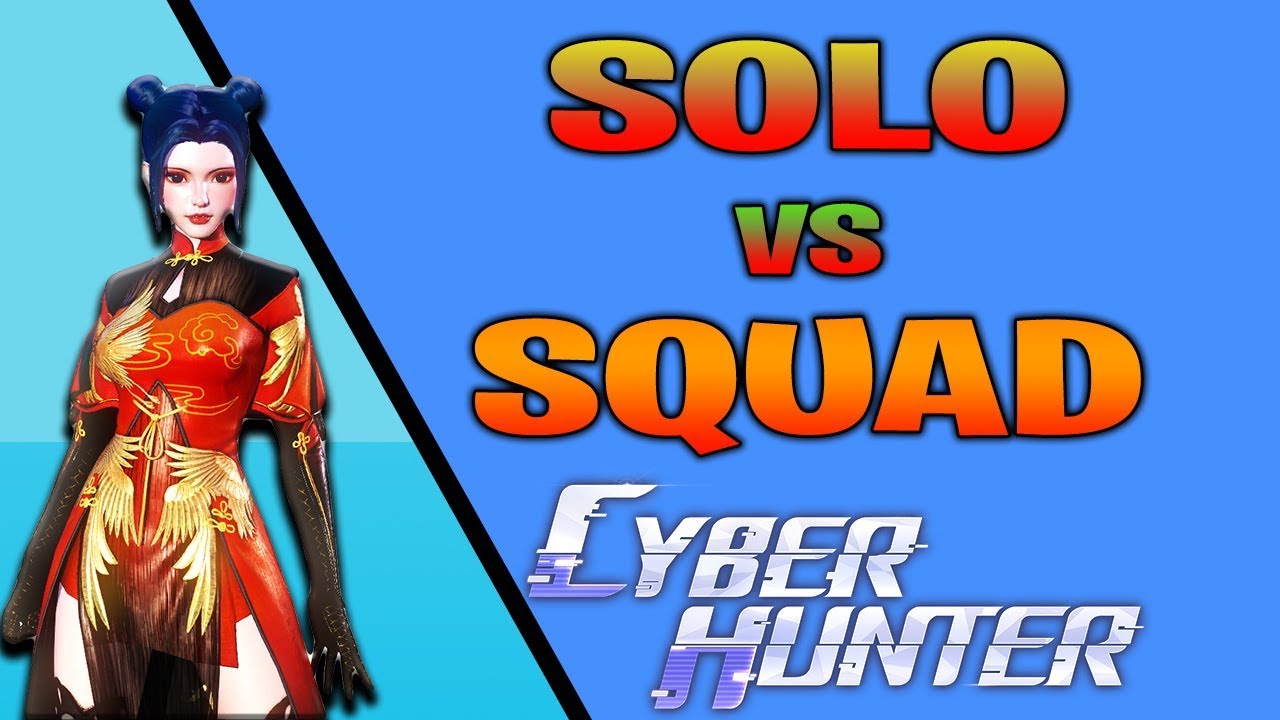 Cyber Hunter Solo vs Squad 21 Kills Victory