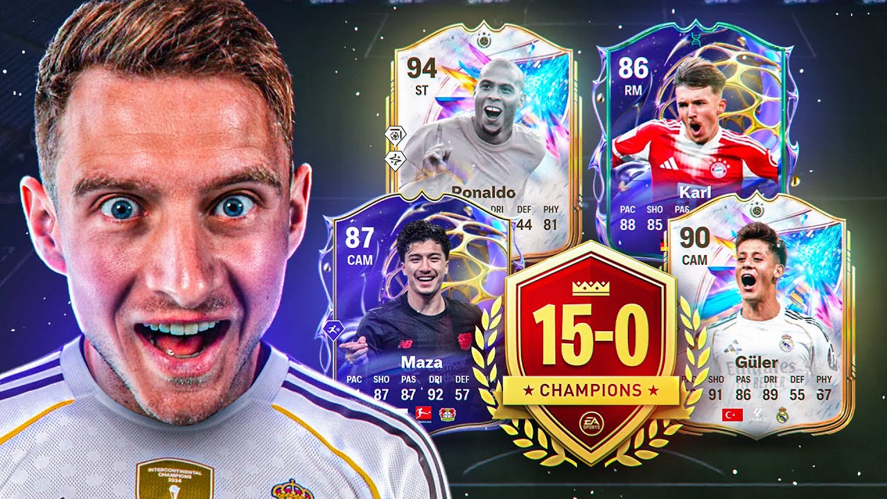 Future Stars Academy Evo & R9 Icon Swaps! 15-0?!