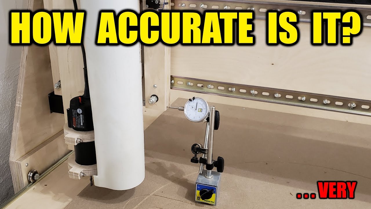 DIY CNC Router - Calibration and Accuracy Test