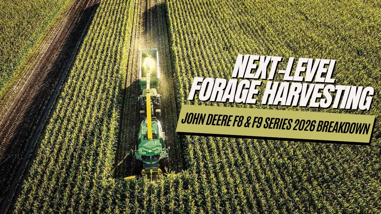 Unveiling the 2026 John Deere Forage Harvesters: F8 & F9 Series