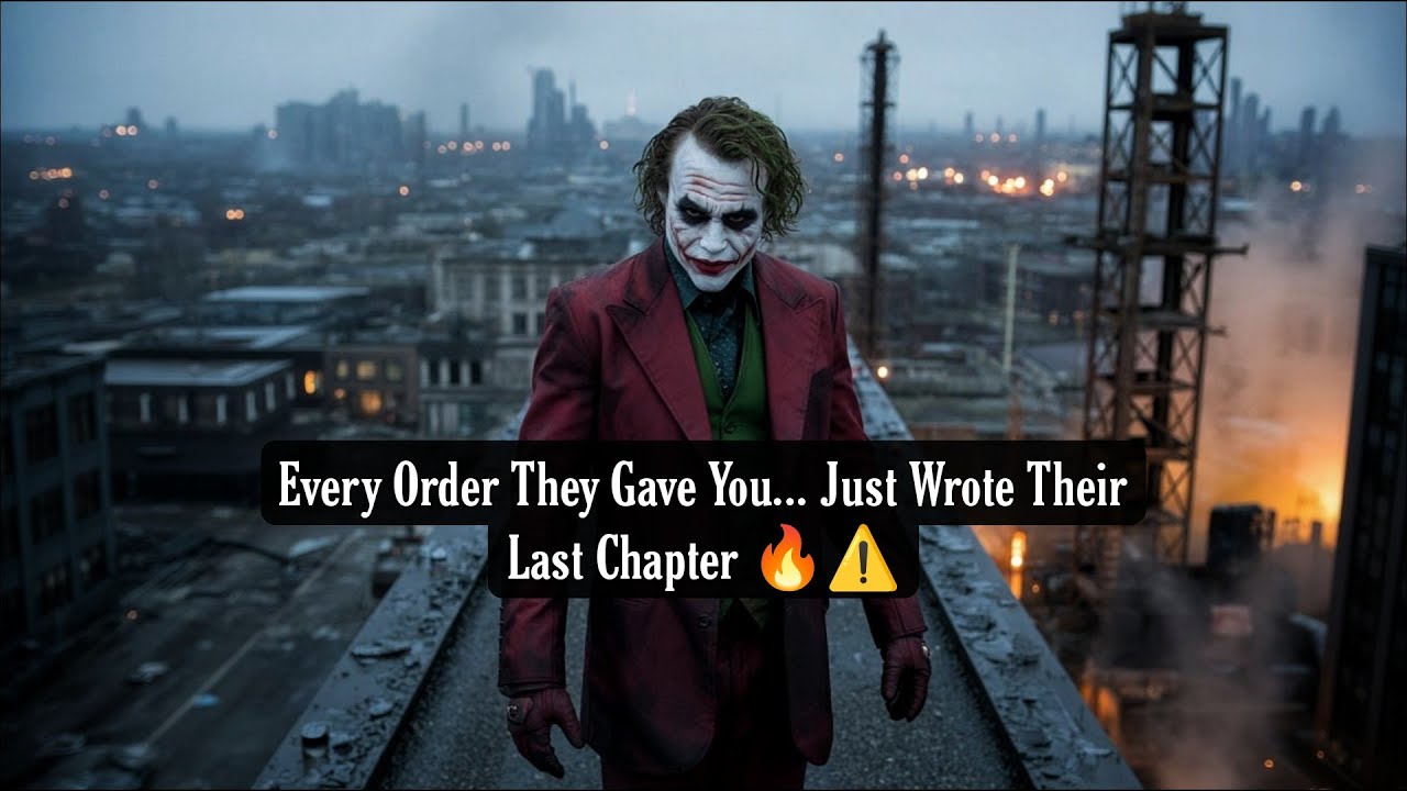 DIVINE PAYBACK ACTIVATED THEY THOUGHT THEY OWNED YOU...UNTIL THE SKY TURNED | JOKER SPEECH