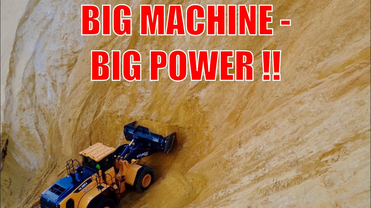 The Hyundai 985A Is a SAND-Loading MONSTER! | Huge Thanks to NED