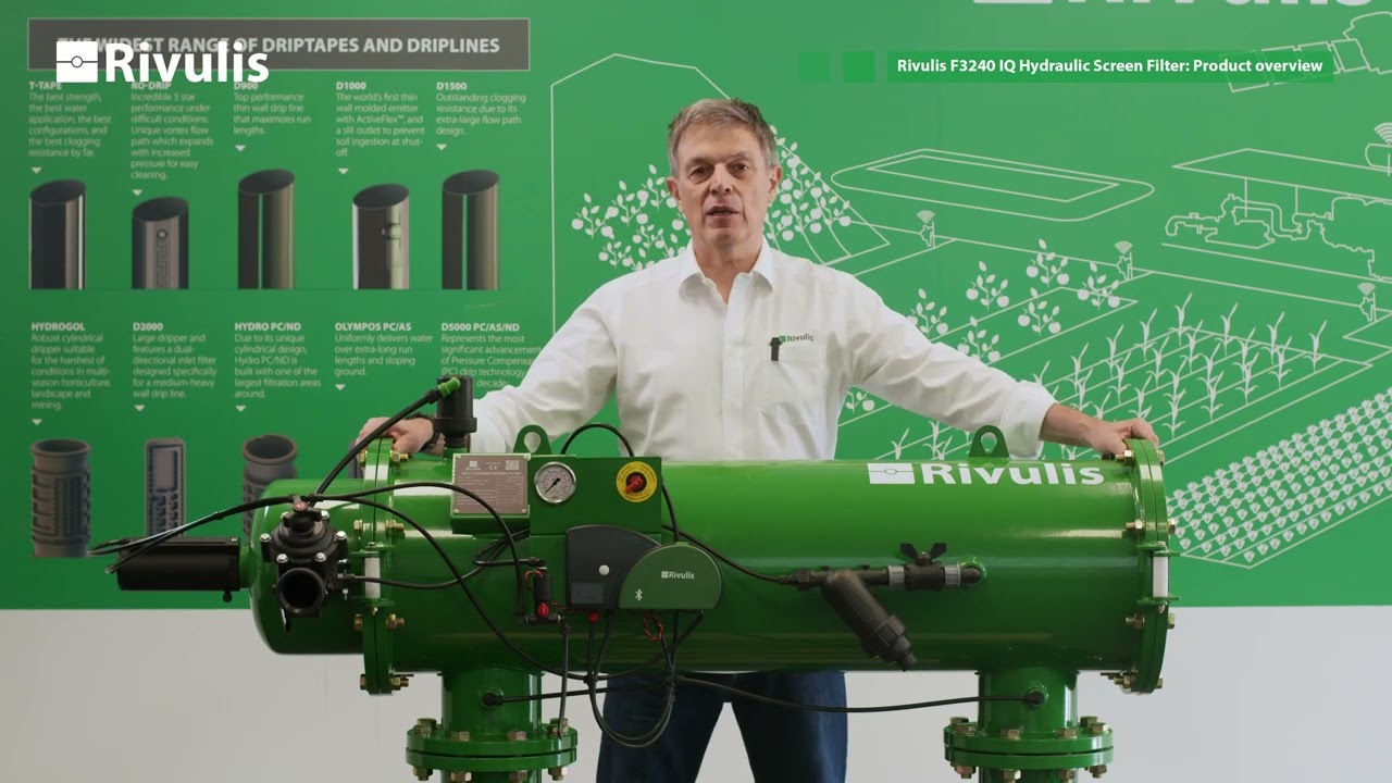F3240 IQ Automatic Hydraulic Screen Filter: Advanced Features & Benefits