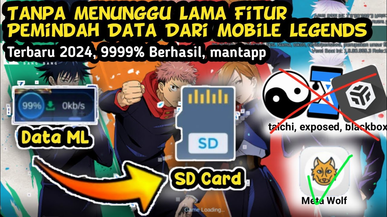Cara Memindahkan Data Mobile Legends Ke Kartu SD Terbaru 2024