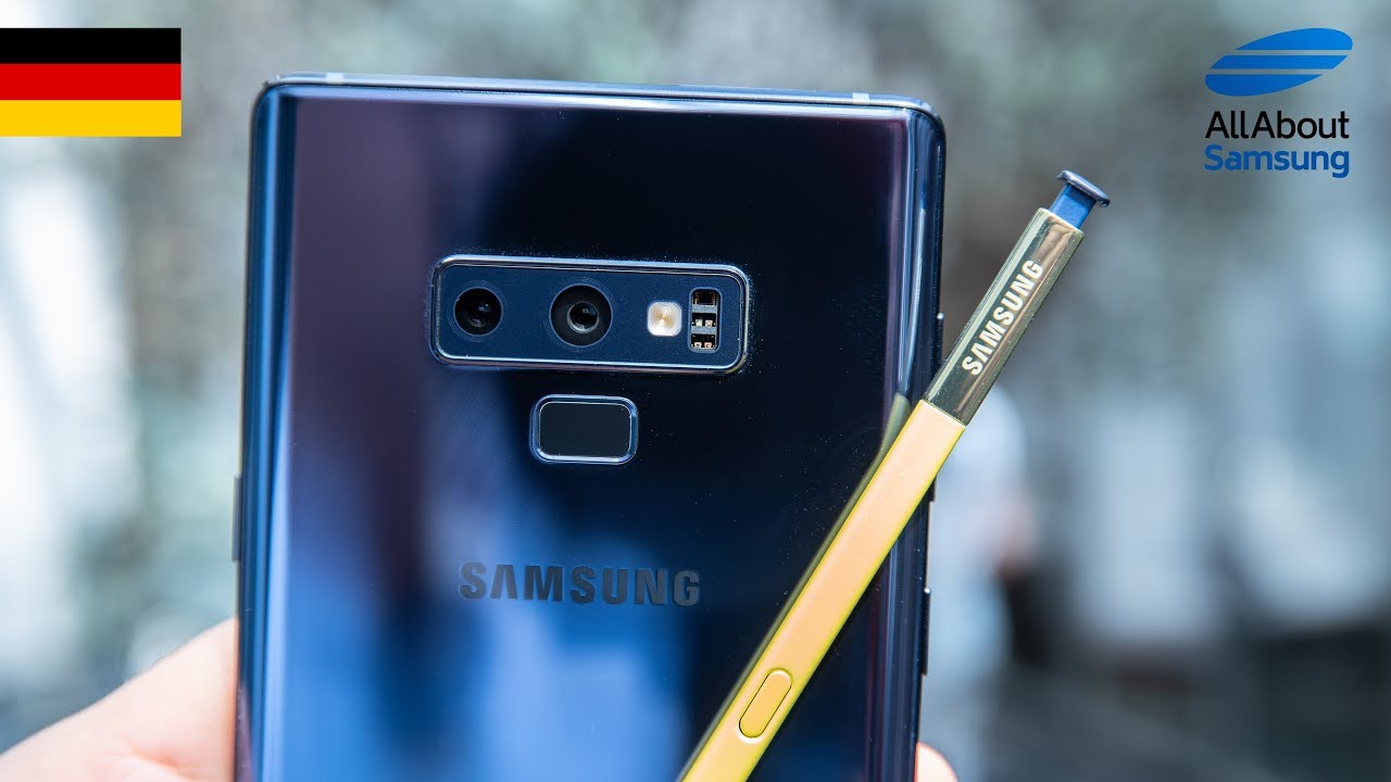 Samsung Galaxy Note9 Hands On deutsch 4k