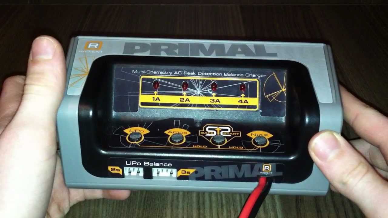 Radient-Primal-Peak Detection-Li-Po Balancing-Multi Chemistry-Battery Charger-Review